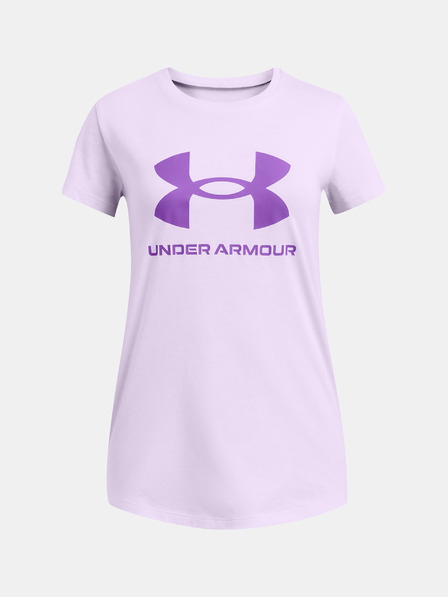 Under Armour Dievčenské tričko Under Armour UA G SPORTSTYLE LOGO SS-PPL