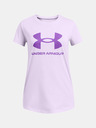 Under Armour Dievčenské tričko Under Armour UA G SPORTSTYLE LOGO SS-PPL