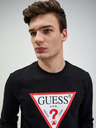 Guess Čierna pánska mikina Guess Audley