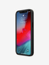 Guess Guess PU 4G Trojuholníkový zadný kryt pre iPhone 12 Pro Max 6,7 Sivý