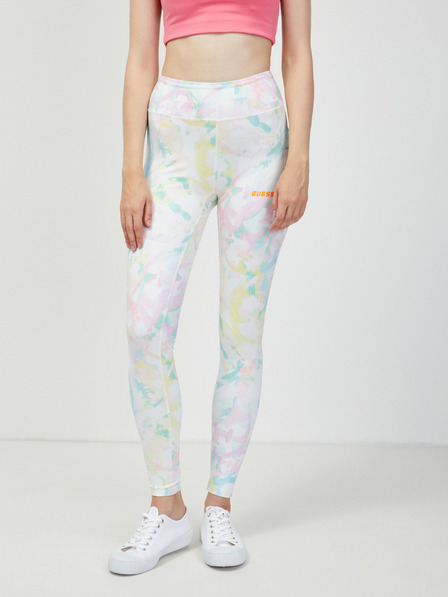 Guess Biele dámske vzorované legíny Guess Betty