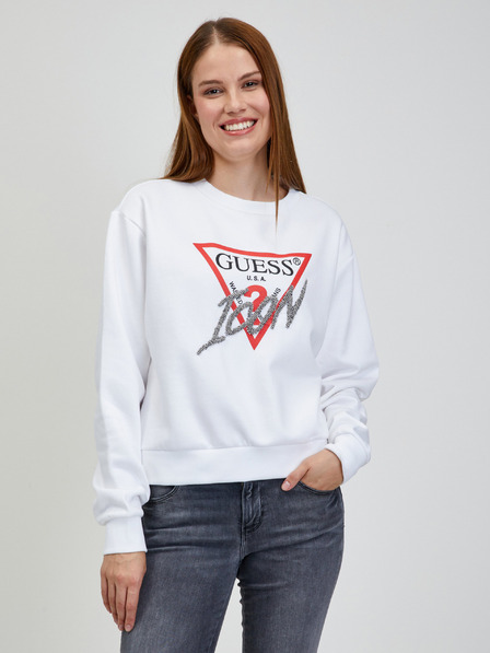 Guess Biela dámska mikina Guess