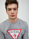 Guess Šedá pánska mikina Guess Audley