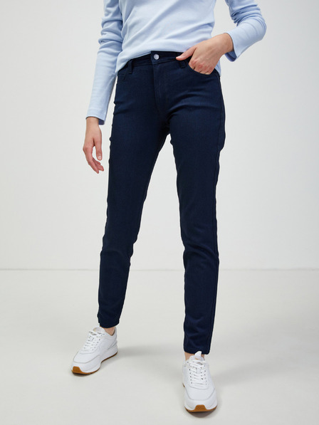 Guess Tmavomodré dámske slim fit džínsy Guess