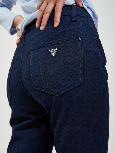 Guess Tmavomodré dámske slim fit džínsy Guess