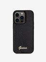 Guess Guess Sequin Script Logo Zadný kryt pre iPhone 14 Pro Black