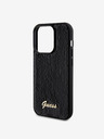 Guess Guess Sequin Script Logo Zadný kryt pre iPhone 14 Pro Black