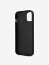 Guess Guess PC/TPU Glitter Flakes Metal Logo zadný kryt pre iPhone 14 Black