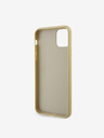 Guess Guess Rhinestones Triangle Metal Logo Cover pre iPhone 11 Pro Max Gold