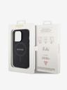 Guess PU Saffiano MagSafe Zadní Kryt pro iPhone 15 Pro Black Obal na telefón