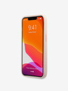 Guess Guess PU 4G Kovový zadný kryt s logom pre iPhone 13 Pro Max Ružový