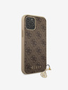 Guess Guess 4G Charm zadný kryt pre iPhone 12 Pro Max 6,7 Brown