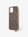 Guess Guess 4G Charm zadný kryt pre iPhone 12 Pro Max 6,7 Brown