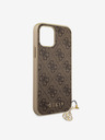 Guess Guess 4G Charm zadný kryt pre iPhone 12 Pro Max 6,7 Brown
