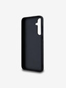 Guess Guess PU 4G kovové logo zadný kryt pre Samsung Galaxy A35 5G sivý