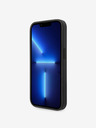Guess Guess PU 4G kovové logo zadný kryt pre iPhone 15 Pro sivý
