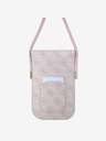 Guess Guess PU 4G Metal Logo Script Phone Bag Pink