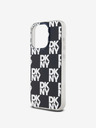 DKNY Zadný kryt PC/TPU s károvaným vzorom pre iPhone 14 Pro Max Black DKNY