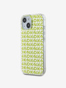 DKNY Zadný kryt z PC/TPU s opakovaným vzorom pre iPhone 15 žltý DKNY