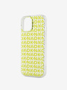 DKNY Zadný kryt z PC/TPU s opakovaným vzorom pre iPhone 15 žltý DKNY