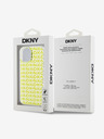 DKNY Zadný kryt z PC/TPU s opakovaným vzorom pre iPhone 15 žltý DKNY