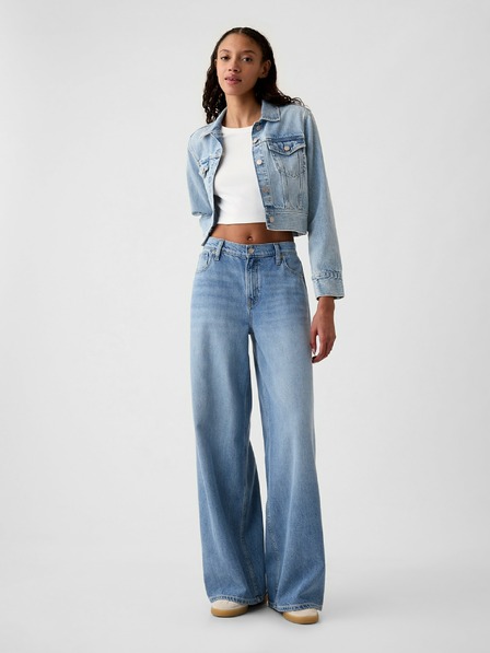 GAP Džínsy Mid Rise UltraSoft Baggy GAP