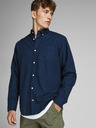 Jack & Jones Tmavomodrá košeľa Jack & Jones Oxford