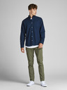 Jack & Jones Tmavomodrá košeľa Jack & Jones Oxford