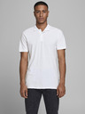Jack & Jones Biela polokošeľa Jack & Jones