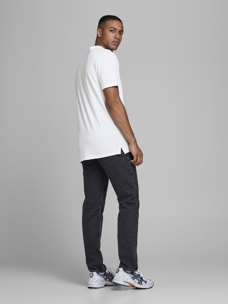 Jack & Jones Biela polokošeľa Jack & Jones