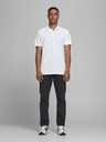 Jack & Jones Biela polokošeľa Jack & Jones