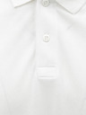 Jack & Jones Biela polokošeľa Jack & Jones