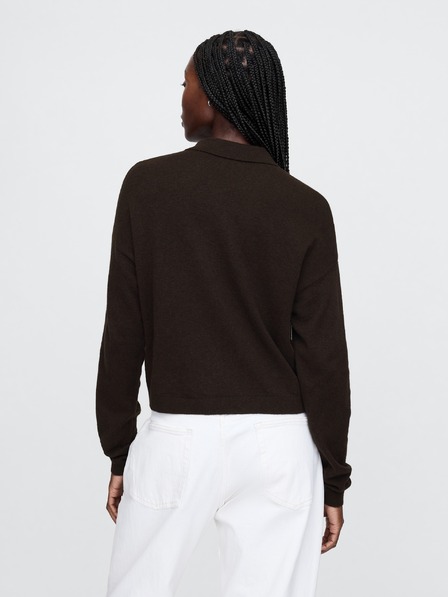 GAP Polo sveter CashSoft GAP