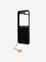 Guess Guess 4G Charm Zadný kryt pre Samsung Galaxy Z Flip 5 Brown