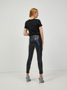 Guess Čierne dámske kožené legíny Guess New Priscilla