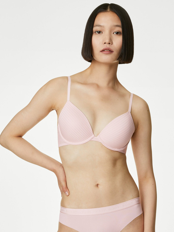 Marks & Spencer Svetloružová dámska podprsenka Body Define™ Marks & Spencer