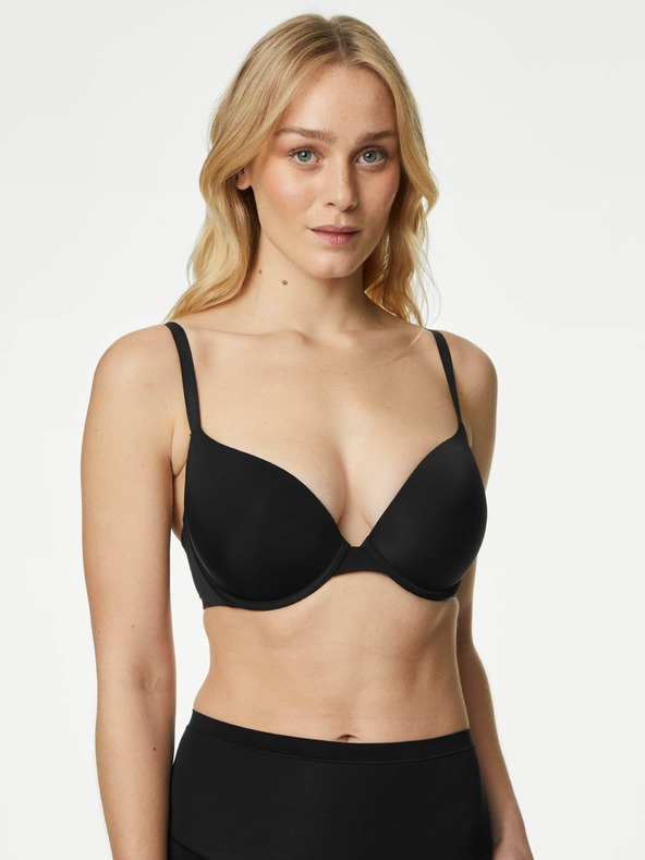 Marks & Spencer Push-up podprsenka s výstrihom, kosticami a technológiou Flexifit™ (veľkosti A-E) Marks & Spencer