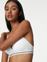 Marks & Spencer Biela dámska push-up podprsenka s čipkou Marks & Spencer Cleo