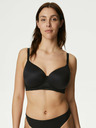 Marks & Spencer Čierna dámska hladká podprsenka Body Soft™ Marks & Spencer