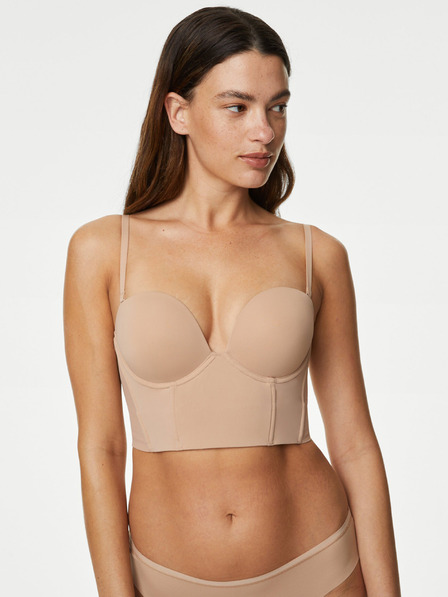 Marks & Spencer Béžová push-up podprsenka Marks & Spencer Body Define™ pre ženy