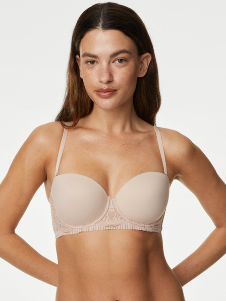 Marks & Spencer Béžová dámska podprsenka s kosticami Marks & Spencer Body Soft™