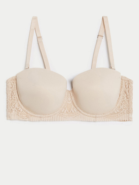 Marks & Spencer Béžová dámska podprsenka s kosticami Marks & Spencer Body Soft™