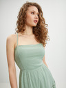 Guess Svetlozelené dámske midi šaty Guess Safa