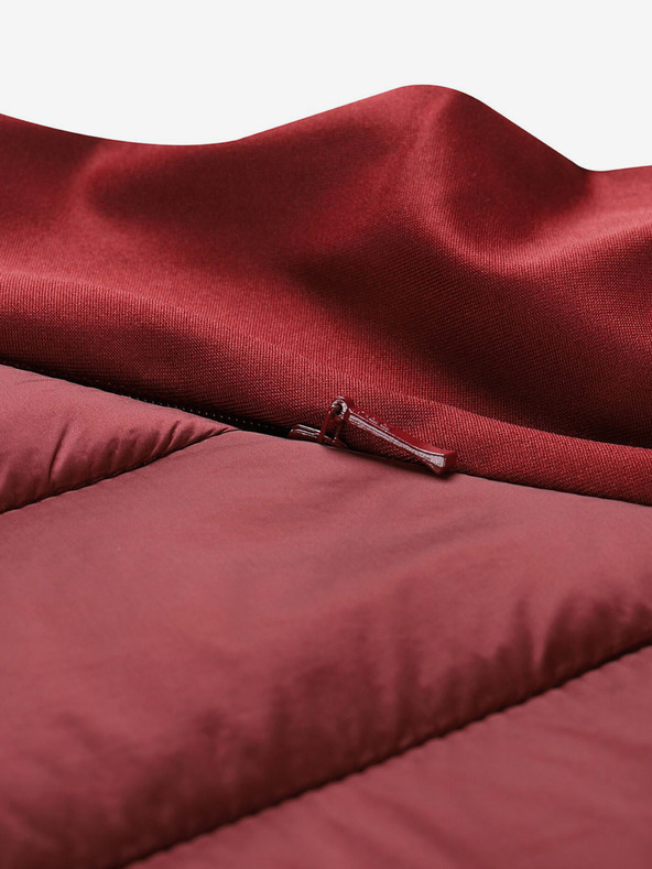 ALPINE PRO Červené dámske zimné hi-therm šaty ALPINE PRO OMERA