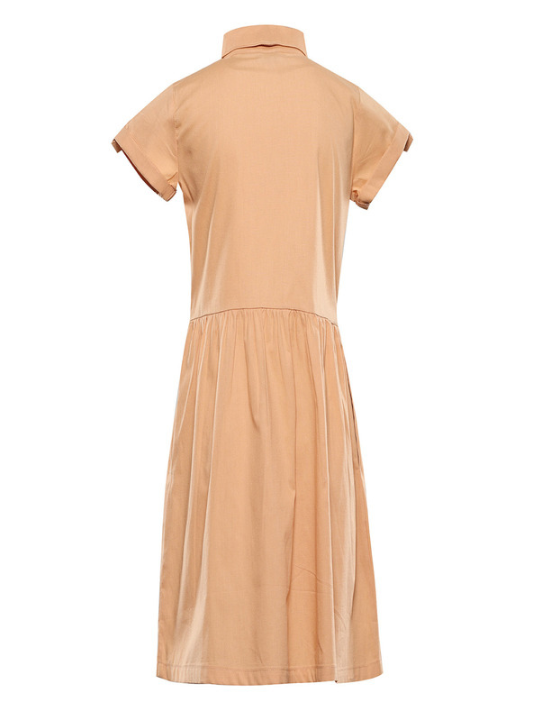 NAX Hnedé dievčenské šaty NAX Erfo