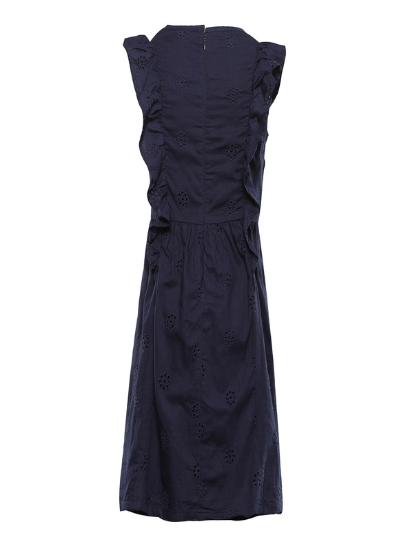 NAX Tmavomodré dievčenské šaty NAX Dirvo