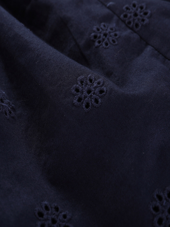 NAX Tmavomodré dievčenské šaty NAX Dirvo