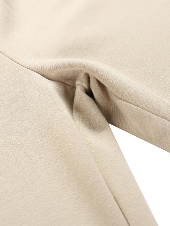 NAX Svetlohnedé dámske nohavice NAX Lacera