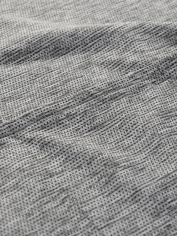 ALPINE PRO Detské rýchloschnúce cyklistické tričko ALPINE PRO LATTERO sivé