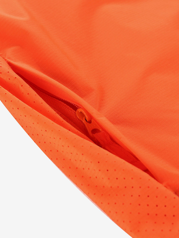 ALPINE PRO Detská ultraľahká bunda s úpravou dwr ALPINE PRO SPINO oranžová